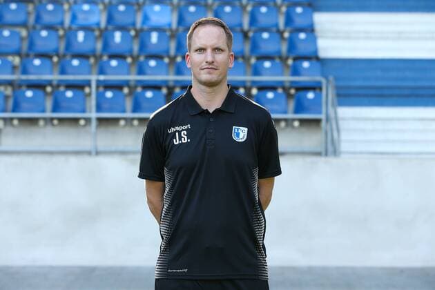 Team doctor Dr Jan Schüttrumpf 1 FC Magdeburg 2 BL PortraÌttermin 2018 2019 official photo opportunity 1 FC Magdeburg at the MDCC Arena in Magdeburg Portrait Portrait Germany Football Mann Maenner GER 23 07 2018