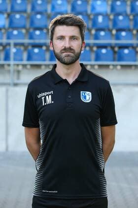 Physiotherapist Tino Meyer 1 FC Magdeburg 2 BL PortraÌttermin 2018 2019 official photo opportunity 1 FC Magdeburg at the MDCC Arena in Magdeburg Portrait Portrait Germany Football Mann Maenner GER 23 07 2018