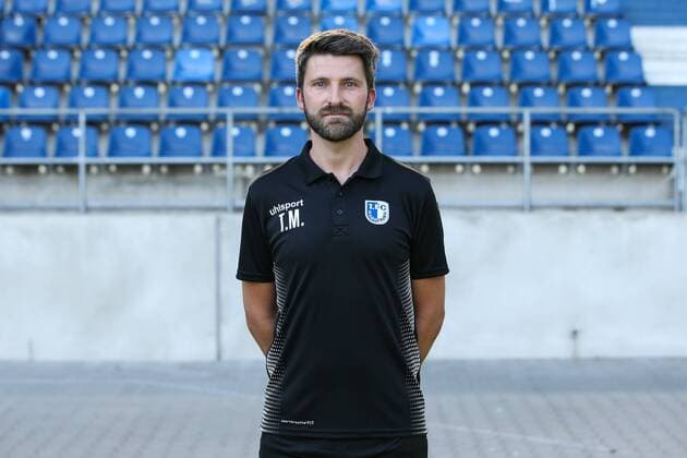 Physiotherapist Tino Meyer 1 FC Magdeburg 2 BL PortraÌttermin 2018 2019 official photo opportunity 1 FC Magdeburg at the MDCC Arena in Magdeburg Portrait Portrait Germany Football Mann Maenner GER 23 07 2018