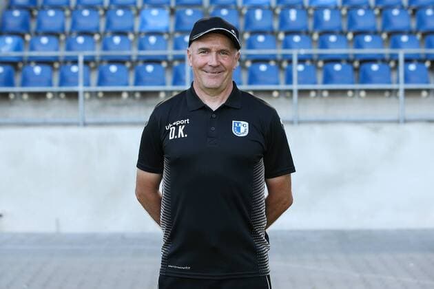 Athletic Trainer Dirk Keller 1 FC Magdeburg 2 BL PortraÌttermin 2018 2019 Official Photo Session 1 FC Magdeburg at the MDCC Arena in Magdeburg Portrait Portrait Germany Football Mann Maenner GER 23 07 2018