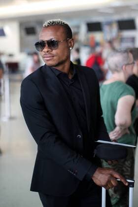 SOCCER - CL, Ajax vs Sturm, preview GRAZ,AUSTRIA, 24.JUL.18 - SOCCER- UEFA Champions League, Ajax Amsterdam vs Sturm Graz, preview. Image shows Emeka Friday Eze (Sturm). GEPAxpictures xChristianxWalgram