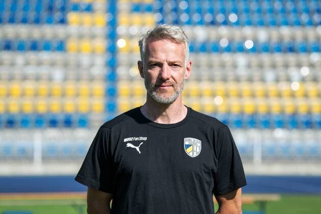 Coach Mark Zimmermann Carl Zeiss Jena 3 League Portrait Date 2018 2019 Ernst Abbe Sportfeld Jena