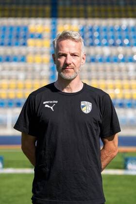 Coach Mark Zimmermann Carl Zeiss Jena 3 League Portrait Date 2018 2019 Ernst Abbe Sportfeld Jena