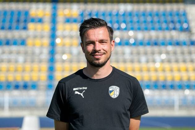 Co Coach Martin Ullmann FC Carl Zeiss Jena 3 League Portrait Date 2018 2019 Ernst Abbe Sportfeld Jena