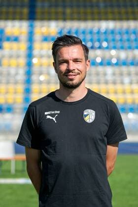 Co Coach Martin Ullmann FC Carl Zeiss Jena 3 League Portrait Date 2018 2019 Ernst Abbe Sportfeld Jena