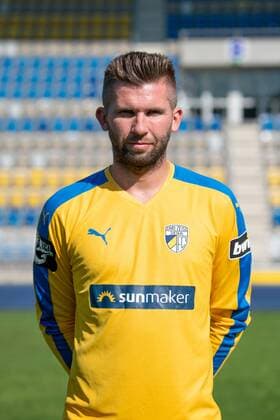 Goalkeeper Raphael Koczor FC Carl Zeiss Jena 3 League Portrait Date 2018 2019 Ernst Abbe Sportfeld Jena