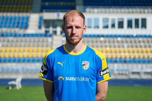Justin Gerlach FC Carl Zeiss Jena 3 League Portrait Date 2018 2019 Ernst Abbe Sportfeld Jena