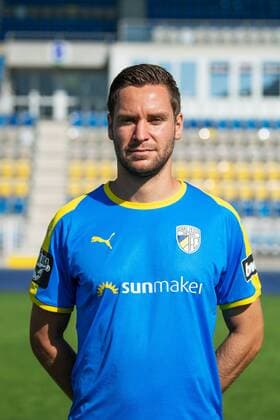 Matthias Kühne FC Carl Zeiss Jena 3 League Portrait Date 2018 2019 Ernst Abbe Sportfeld Jena