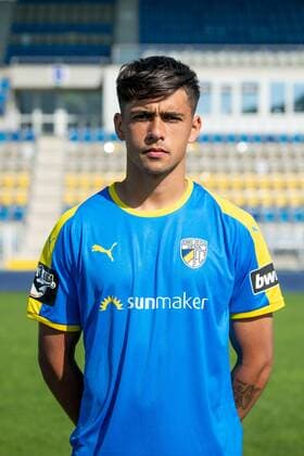 Logan Rogerson FC Carl Zeiss Jena 3 League Portrait Date 2018 2019 Ernst Abbe sports field Jena