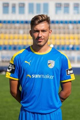 James Kevin Nahr FC Carl Zeiss Jena 3 League Portrait Date 2018 2019 Ernst Abbe Sportfeld Jena