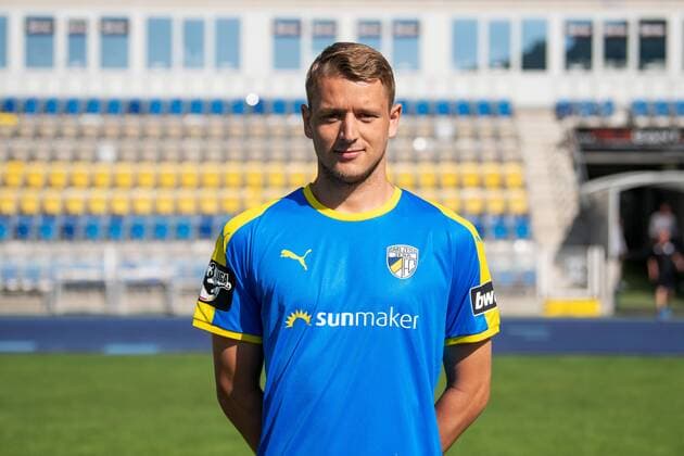 Marius Grösch FC Carl Zeiss Jena 3 League Portrait Date 2018 2019 Ernst Abbe Sportfeld Jena