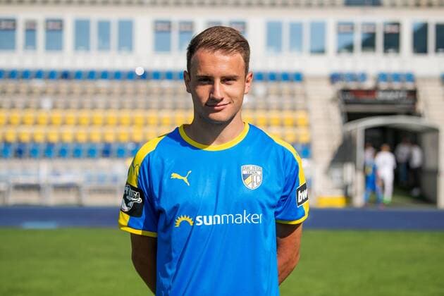 Denis Jäpel FC Carl Zeiss Jena 3 League Portrait Date 2018 2019 Ernst Abbe Sportfeld Jena