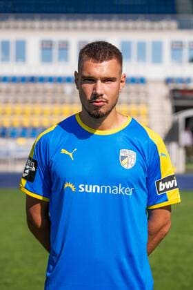 Niclas Erlbeck FC Carl Zeiss Jena 3 League Portrait Date 2018 2019 Ernst Abbe Sportfeld Jena