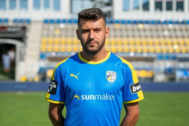 Firat Sucsuz FC Carl Zeiss Jena 3 League Portrait Date 2018 2019 Ernst Abbe sports field Jena