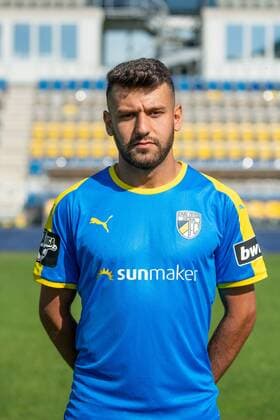 Firat Sucsuz FC Carl Zeiss Jena 3 League Portrait Date 2018 2019 Ernst Abbe sports field Jena