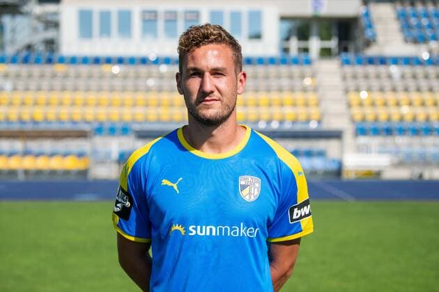 Julian Günther Schmidt FC Carl Zeiss Jena 3 League Portrait Date 2018 2019 Ernst Abbe Sportfeld Jena
