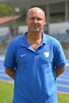 Soccer Men Regionalliga Nord Ost Season 2018 19 FC Viktoria 1889 Berlin Team and portrait photos Head coach Jörg Goslar FC Viktoria 1889 Berlin 24 07 18 Copyright: xMichaelxHundtx xMatthiasxKochx