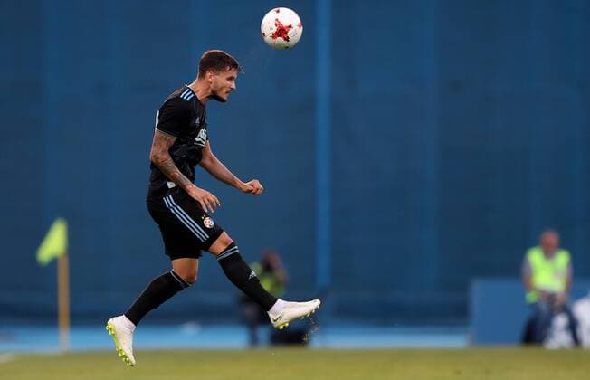 GNK Dinamo, Hapoel Beer-Sheva 24.07.2018., Stadium Maksimir, Zagreb - First match of the 2nd UEFA Champions League preliminary, GNK Dinamo - Hapoel Beer-Sheva. Petar Stojanovic  IgorxKralj PIXSELL