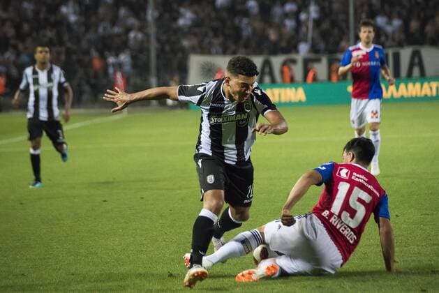 July 24, 2018 - Thessaloniki, Greece - PAOK FC beat FC BASEL for the second qualifying round of the UEFA Champions League, at the northern Greek city of Thessaloniki. Greece Soccer Champions League - ZUMAp191 84662308st Copyright: xGiannisxPapanikosx