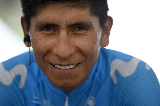 SAINT-LARY-SOULAN COL DU PORTET, FRANCE - JULY 25 : QUINTANA Nairo (COL) of Movistar Team during stage 17 of the 105th edition of the 2018 Tour de France cycling race, a stage of 65 kms between Bagneres-de-Luchon and Saint-Lary-Soulan Col Du Portet on July 25, 2018 in Saint-Lary-Soulan Col Du Portet, France, 25 07 2018 CYCLISME : Tour de France - Etape 17 - Bagneres De Luchon Saint Lary Soulan - 25 07 2018 PhotoNews Panoramic 