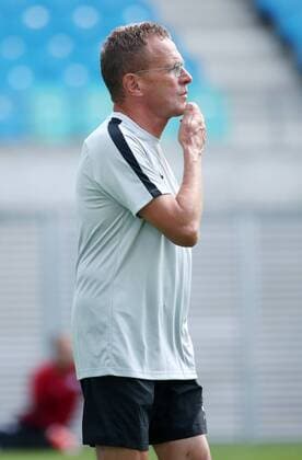 RB Leipzig Training Euro League Qualifiers Leipzig 25 07 2018 Red Bull Arena Soccer Qualifiers for the UEFA Europa League Training on the eve of the match RB Leipzig vs. BK Hacken SWE Picture Ralf Rangnick RB Leipzig Head coach and sports director