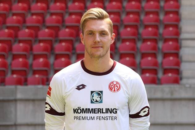 FLORIAN MUELLER 1. FSV MAINZ 05 FUSSBALL, GER, 1.BL, PORTRAETTERMIN 2018 2019, 