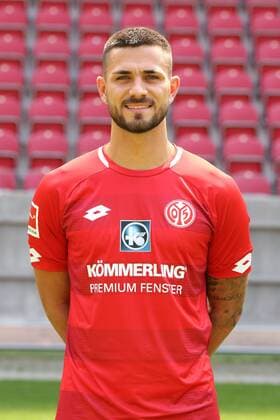 DANNY LATZA 1. FSV MAINZ 05 FUSSBALL, GER, 1.BL, PORTRAETTERMIN 2018 2019, 
