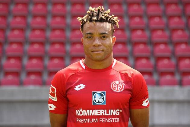 PIERRE KUNDE MALONG 1. FSV MAINZ 05 FUSSBALL, GER, 1.BL, PORTRAETTERMIN 2018 2019, 