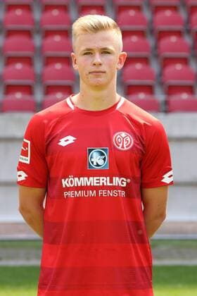 JONATHAN BURKARDT 1. FSV MAINZ 05 FUSSBALL, GER, 1.BL, PORTRAETTERMIN 2018 2019, 