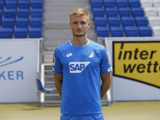 Stefan Posch TSG 1899 Hoffenheim Portrait Date TSG 1899 Hoffenheim 2018 2019 Sinsheim GER 25 07 2018 Soccer 1 Bundesliga 2018 2019
