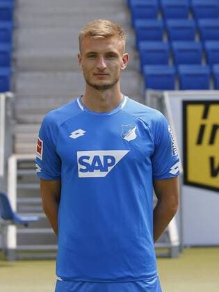Stefan Posch TSG 1899 Hoffenheim Portrait Date TSG 1899 Hoffenheim 2018 2019 Sinsheim GER 25 07 2018 Soccer 1 Bundesliga 2018 2019
