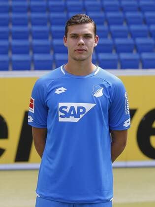 Justin Hoogma TSG 1899 Hoffenheim Portrait Date TSG 1899 Hoffenheim 2018 2019 Sinsheim GER 25 07 2018 Soccer 1 Bundesliga 2018 2019