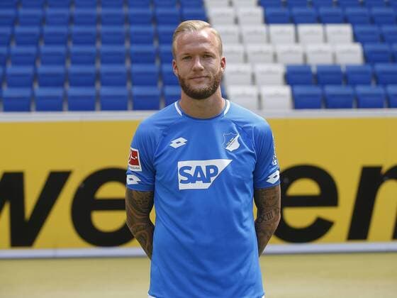 Kevin Vogt TSG 1899 Hoffenheim Portrait Date TSG 1899 Hoffenheim 2018 2019 Sinsheim GER 25 07 2018 Soccer 1 Bundesliga 2018 2019