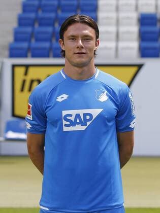 Nico Schulz TSG 1899 Hoffenheim Portrait Date TSG 1899 Hoffenheim 2018 2019 Sinsheim GER 25 07 2018 Soccer 1 Bundesliga 2018 2019