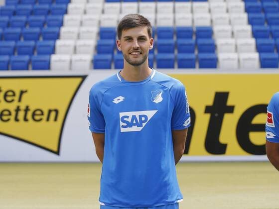 Florian Grillitsch TSG 1899 Hoffenheim Portrait Date TSG 1899 Hoffenheim 2018 2019 Sinsheim GER 25 07 2018 Soccer 1 Bundesliga 2018 2019