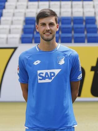 Florian Grillitsch TSG 1899 Hoffenheim Portrait Date TSG 1899 Hoffenheim 2018 2019 Sinsheim GER 25 07 2018 Soccer 1 Bundesliga 2018 2019