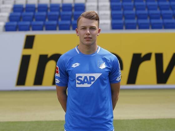 Dennis Geiger TSG 1899 Hoffenheim Portrait Date TSG 1899 Hoffenheim 2018 2019 Sinsheim GER 25 07 2018 Soccer 1 Bundesliga 2018 2019