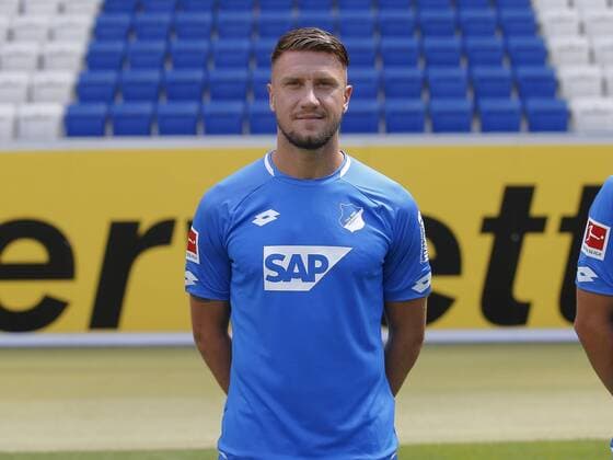 Ermin Bicakcic TSG 1899 Hoffenheim Portrait Date TSG 1899 Hoffenheim 2018 2019 Sinsheim GER 25 07 2018 Soccer 1 Bundesliga 2018 2019