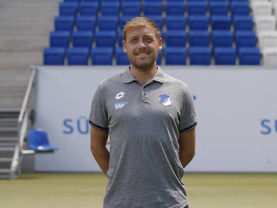 Co Trainer Matthias Kaltenbach TSG 1899 Hoffenheim Portrait Date TSG 1899 Hoffenheim 2018 2019 Sinsheim GER 25 07 2018 Soccer 1 Bundesliga 2018 2019