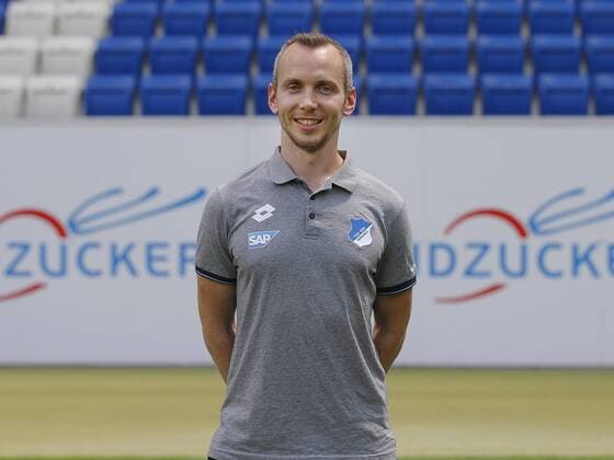 Physiotherapist Sören Johannsen TSG 1899 Hoffenheim Portrait Session TSG 1899 Hoffenheim 2018 2019 Sinsheim GER 25 07 2018 Soccer 1 Bundesliga 2018 2019