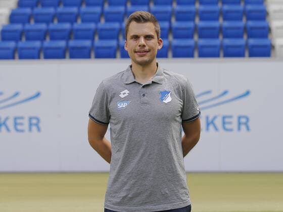 Physiotherapist Manuel Kreuberger TSG 1899 Hoffenheim Portrait Date TSG 1899 Hoffenheim 2018 2019 Sinsheim GER 25 07 2018 Soccer 1 Bundesliga 2018 2019