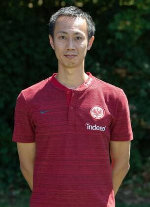 26 07 2018 xjhx Football 1 Bundesliga Eintracht Frankfurt Photo-op season 2018 2019 Team photo Portrait date 2018 2019 emporer Koichi Kurokawa Member of the medical department Eintracht Frankfurt Frankfurt am Main