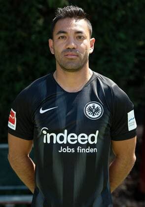26 07 2018 xjhx Football 1 Bundesliga Eintracht Frankfurt Photo contest Season 2018 2019 Team photo Portrait date 2018 2019 emporer Marco Fabian Marco Jhonfai Fabian de la Mora Eintracht Frankfurt Frankfurt am Main