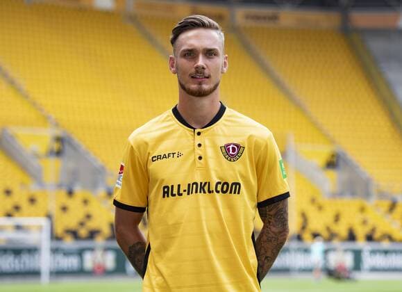 Linus Wahlqvist SG Dynamo Dresden 2 BL Portrait Appearance Season 2018 2019 Friday 26 07 2018 RM001