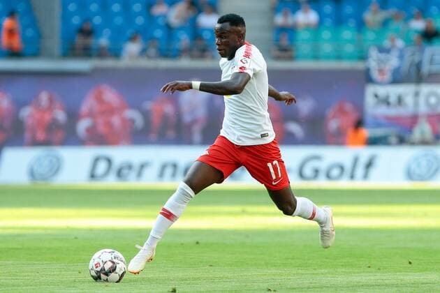 26 07 2018 xtgx Soccer Europa League Qualification 2 Round RB Leipzig BK Haecken emspor v l Bruma Leipzig 17 Cut Out Fullscreen Full Body Leipzig