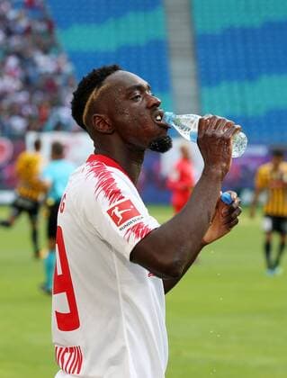 RB Leipzig BK Haecken Soccer Euro League Qualifiers Leipzig 26 07 2018 Red Bull Arena Soccer UEFA Cup Qualification UEFA Champions League RB Leipzig vs. BK Häcken SWE Pictured