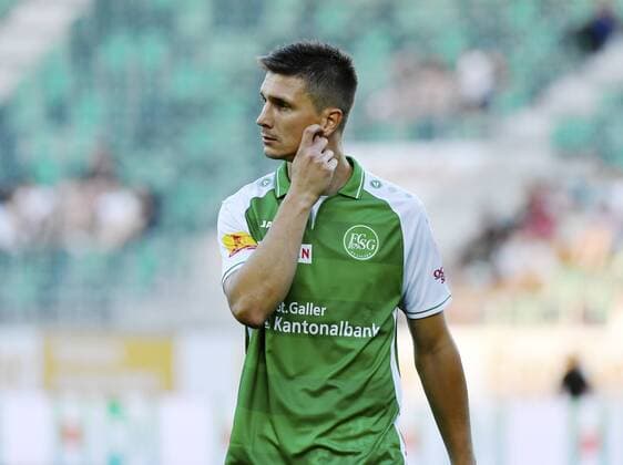 26 07 2018 St Gallen Switzerland Football Men Season 2018 2019 Europaleague Qualifiers FC St Gallen Sarpsborg 08 FF Pictured
