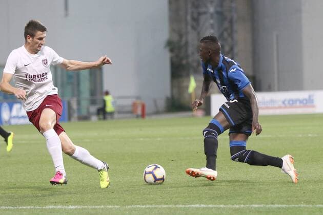 Photo LaPresse Moro Francesco July 26-2018 reggio emilia (Italy) ATALANTA vs SARAJEVO- Mapei Stadium Soccer Q2 Preliminaries Uefa Europa League 2018-2019 in the pic: Barrow  Copyright: xMoroxFrancesco LaPresse LaPressex