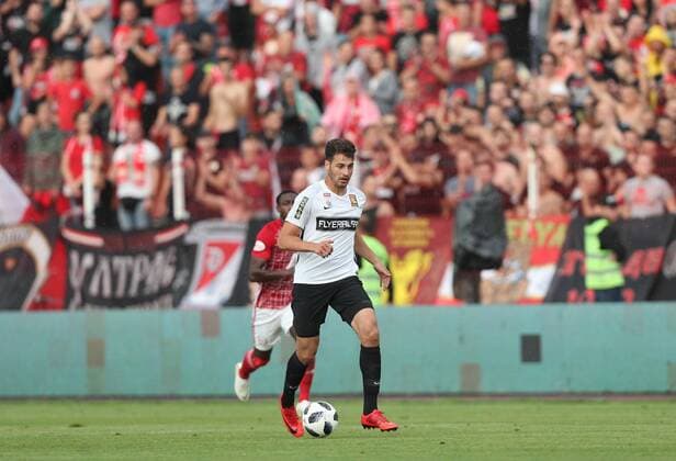 SOCCER - UEFA EL quali, Sofia vs Admira SOFIA,BULGARIA,26.JUL.18 - SOCCER - UEFA Europa League qualification, PFK CSKA Sofia vs FC Admira Wacker Moedling. Image shows Sinan Bakis (Admira). GEPAxpictures xChristianxOrt