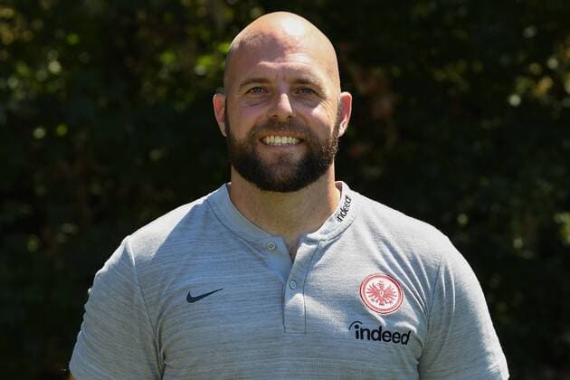 26 07 2018 xjhx Football 1 Bundesliga Eintracht Frankfurt Photo contest season 2018 2019 1 BL PortraÌttermin Athletics coach Martin Spohrer Eintracht Frankfurt Frankfurt am Main